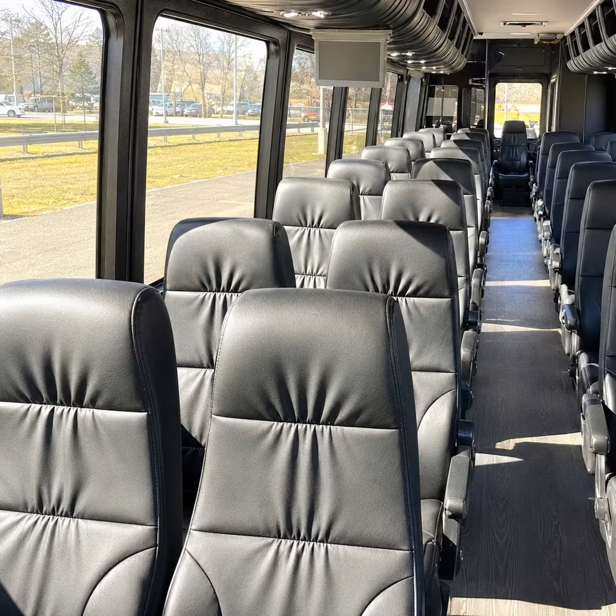 35 passenger minibus inside