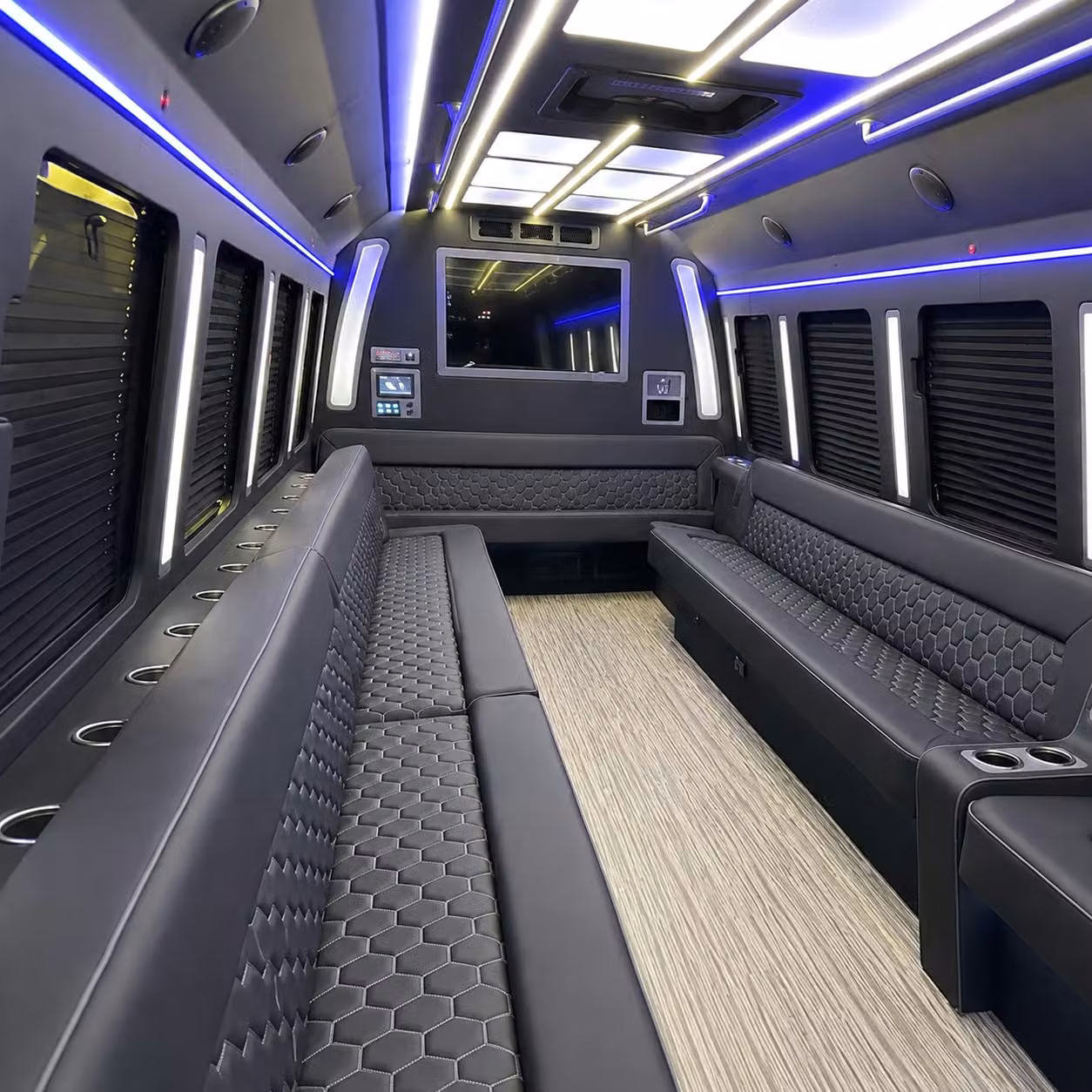 party bus interior