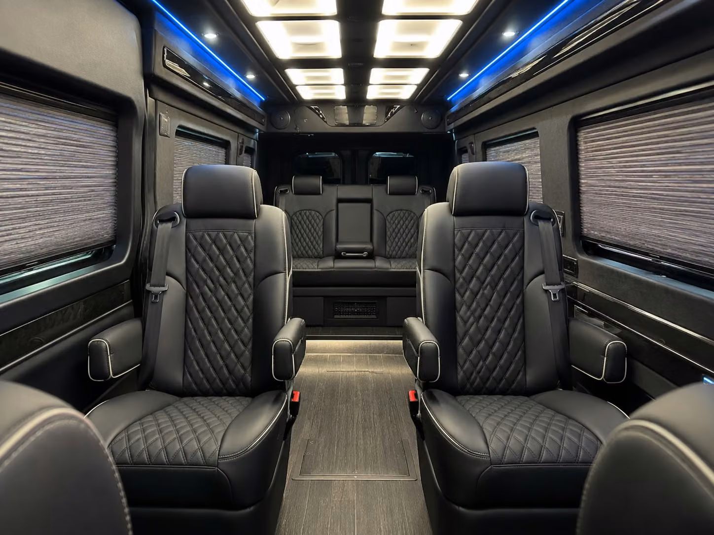 sprinter van with driver interior